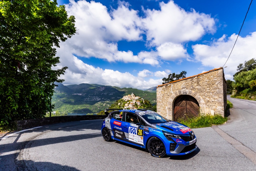 Ligesom i udlandet møder Jacob Madsen og Line Nedergaard modstand i Rally3-klassen ved Rally Juelsminde.
(Foto: Quentin Ribaud Photographie)